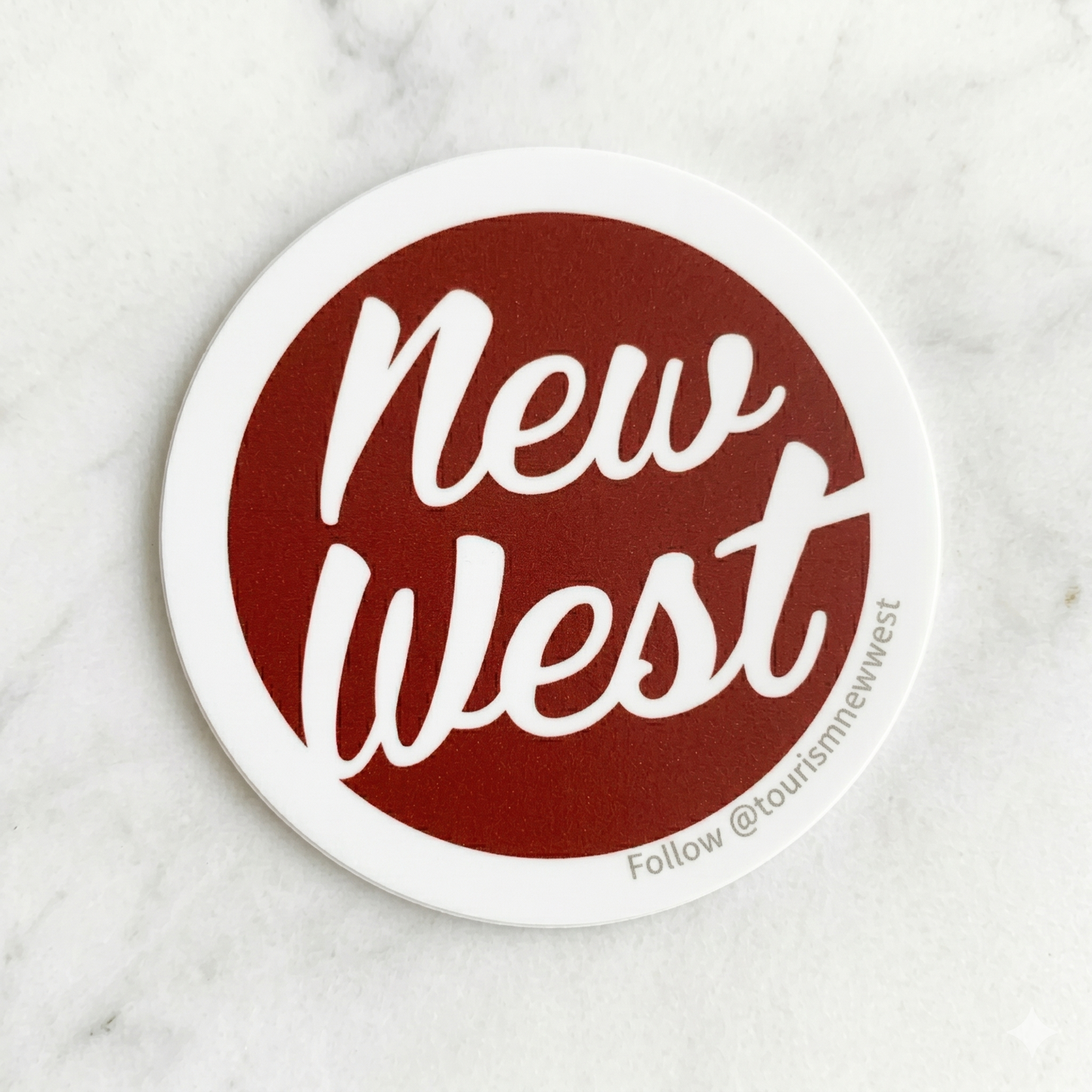 Sticker - New West (Red)