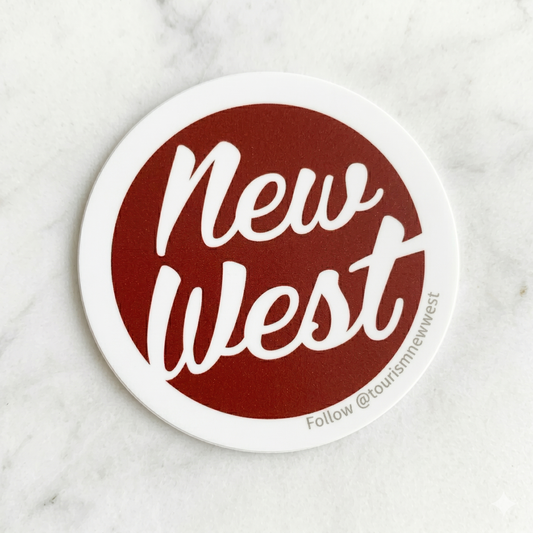 Sticker - New West (Red)