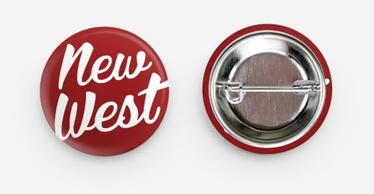 Pin - New West (Red)